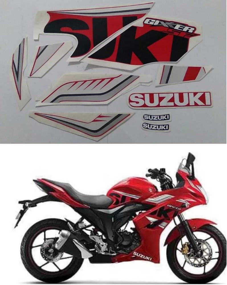 SUZUKI Sticker & Decal for Bike Price in India - Buy SUZUKI
