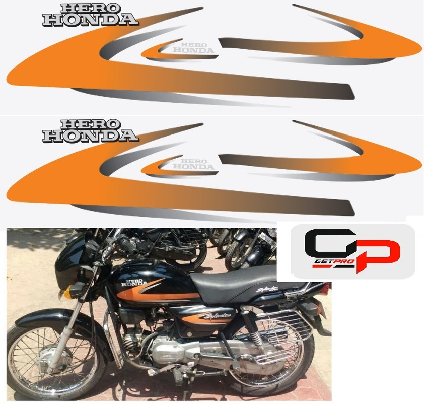 Hero splendor orange colour cheap