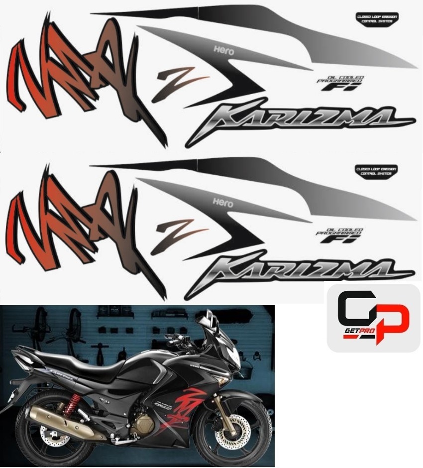 Karizma zmr bike stickers online sale