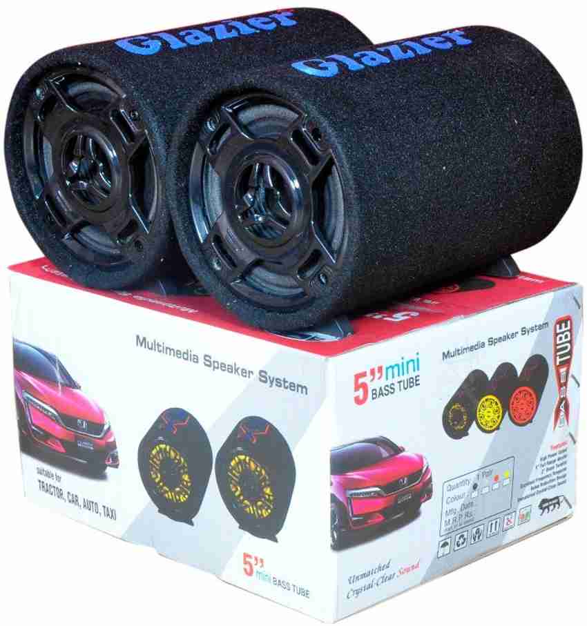 Glazier car Stereo Tube Speaker For Auto Taxi Car Tractor DVD Amplifier Coaxial Car 1000 W Subwoofer