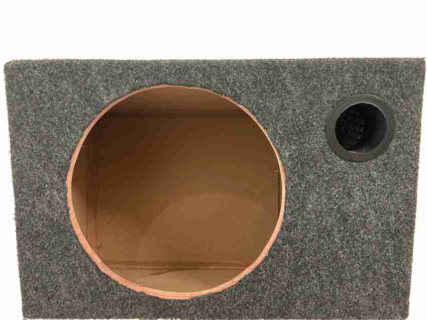 White Petals Car Sub Woofer Box for 12 Woofers Universal Woofer