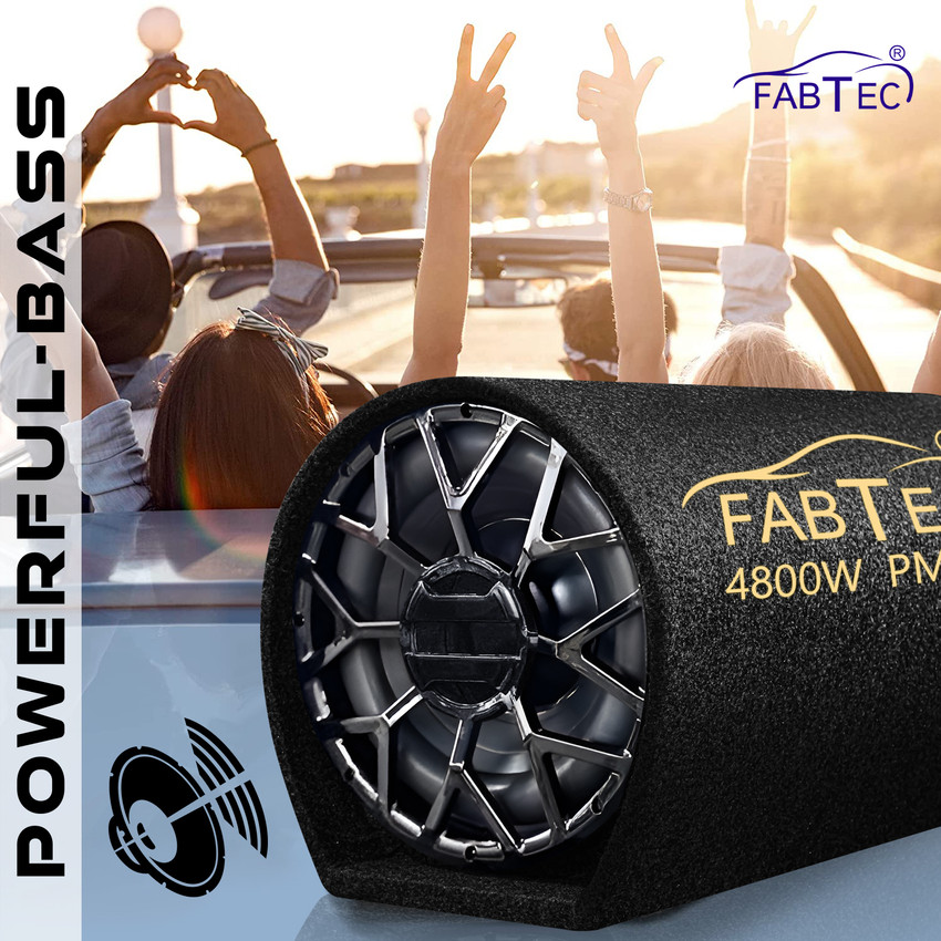 Panasound Underseat Subwoofer Subwoofers With Amp Dual 10” 2600W