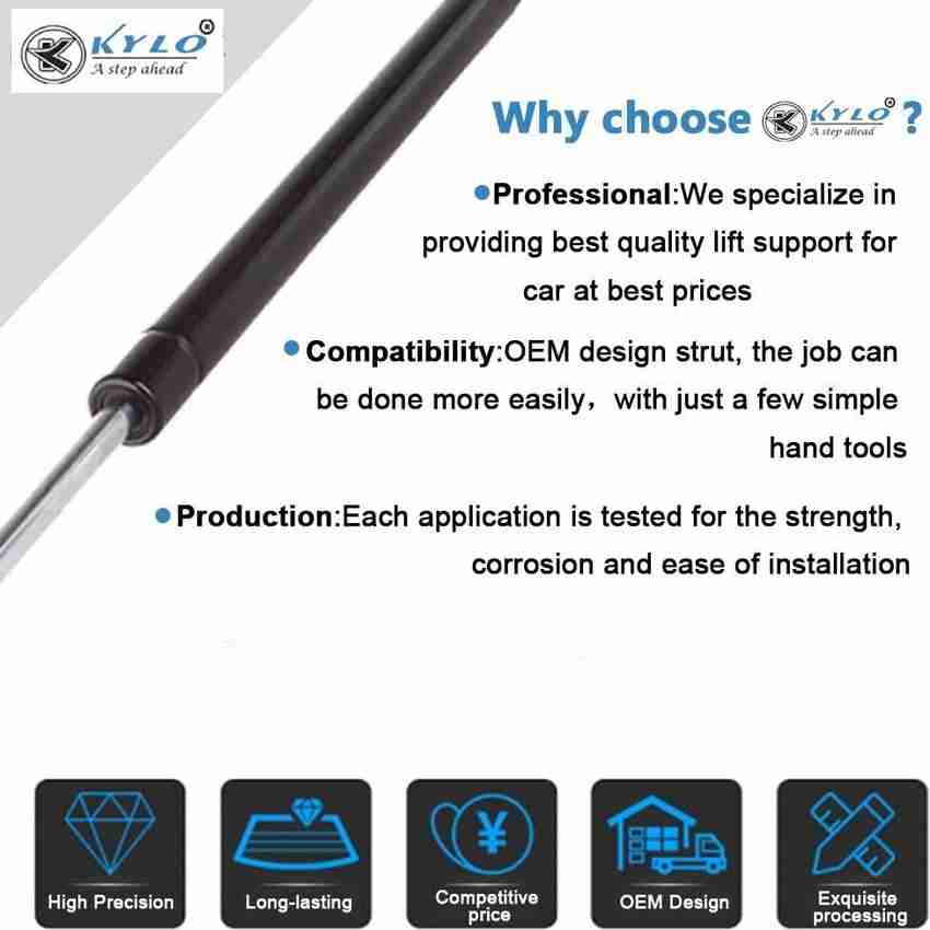 KYLO Dicky Shocker Rear Set of 2 Hatch Liftgate Struts Compatible with Maruti Zen Car Suspension Strut Price in India - Buy KYLO Dicky Shocker Rear Set of 2 Hatch Liftgate Struts KYLO Dicky Shocker Rear Set of 2 Hatch Liftgate Struts Compatible with Maruti Zen Car Suspension Strut Price in India - Buy KYLO Dicky Shocker Rear Set of 2 Hatch Liftgate Struts