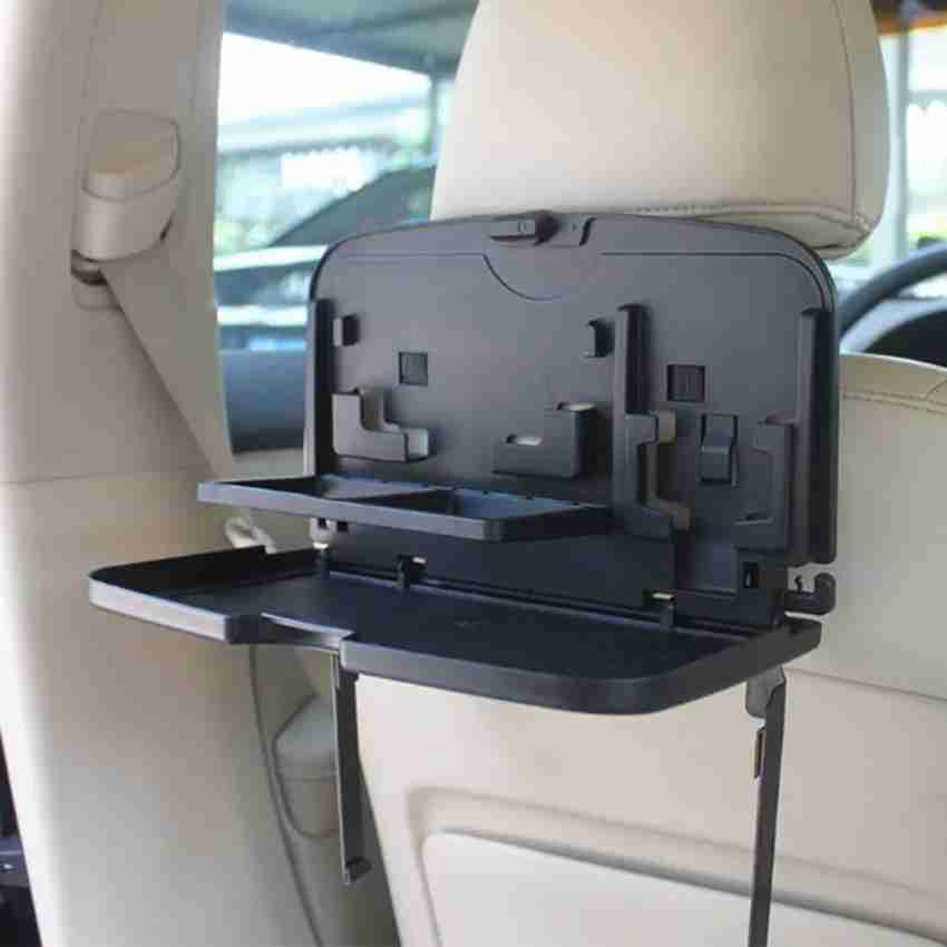 Folding car tray for shop food and snack