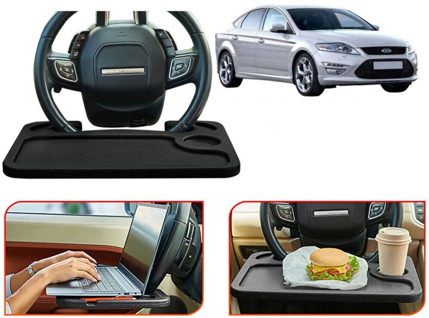 Car Steering Wheel Tray Desk Eating Table for Laptop Food Multifunctional