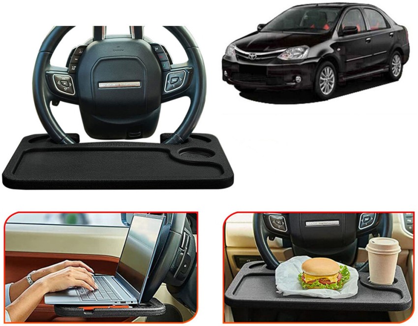 Car Steering Wheel Tray Desk Eating Table for Laptop Food Multifunctional