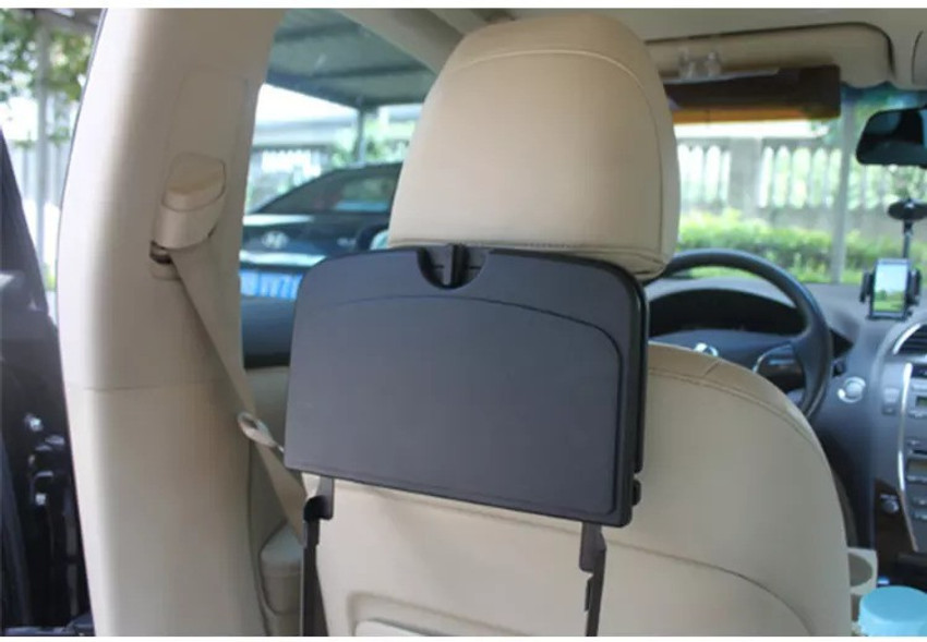 Folding car tray for store food and snack