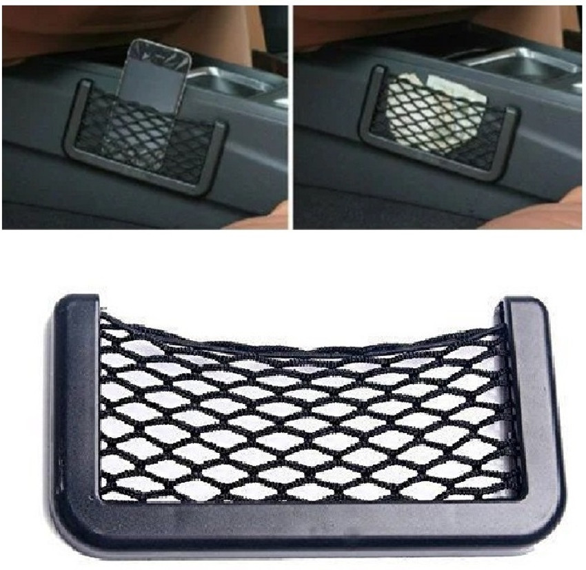 Car net pocket shop bag holder
