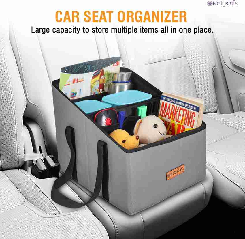 Small car top trunk organizer