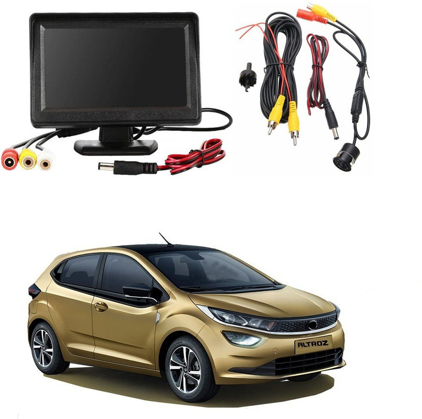 WheelCore 4.3inch Display Reverse Camera for Tata Altroz 2020 to present Black LCD Price in India Buy WheelCore 4.3inch Display Reverse Camera for Tata Altroz 2020 to present Black