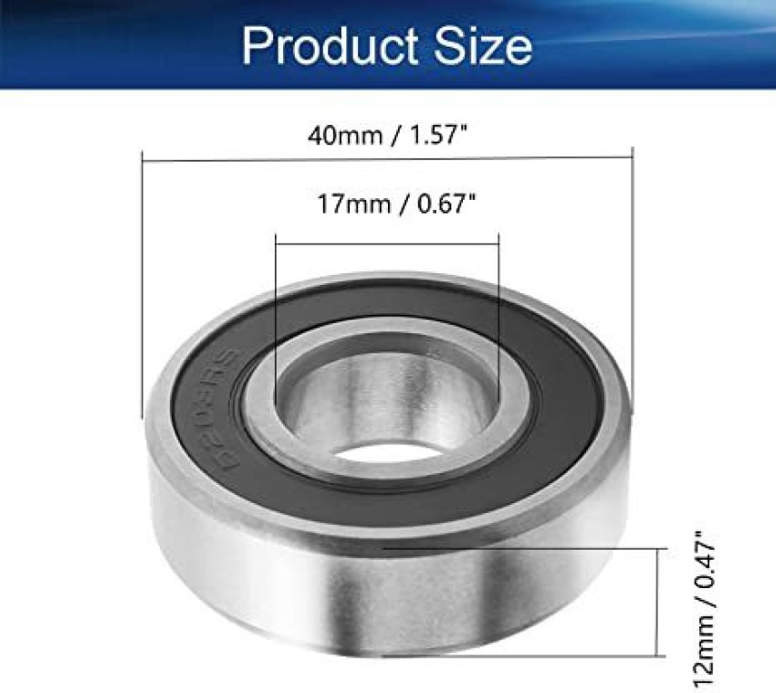 6203 on sale bearing dimensions