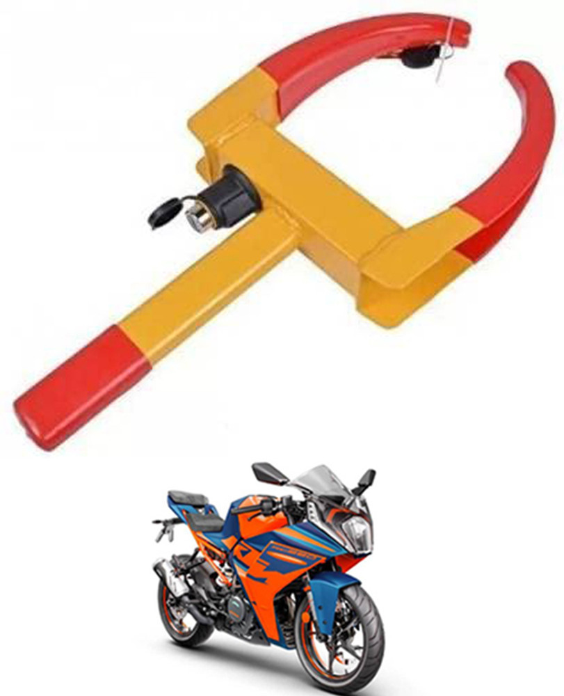 MATIES Wheel Lock Anti Theft Security Clamp For TVS XL100 Heavy