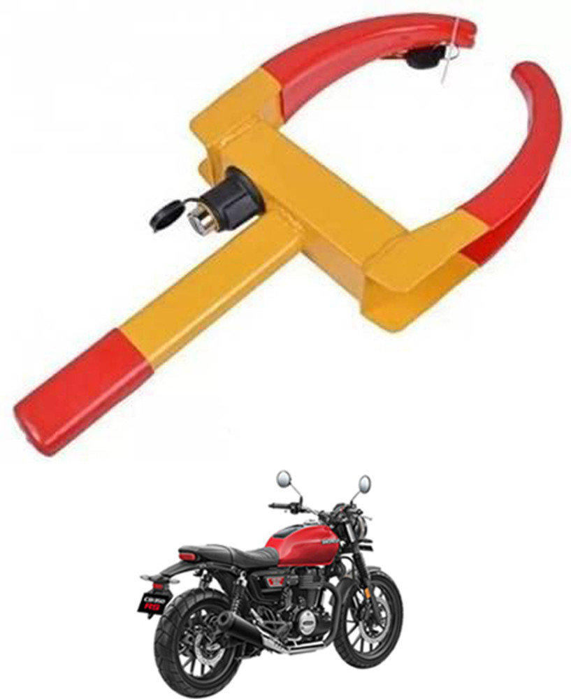 Scooty tyre lock top