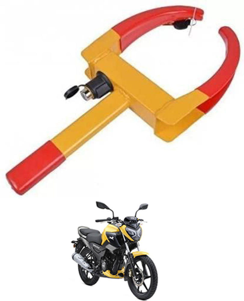 Scooty tyre lock best sale