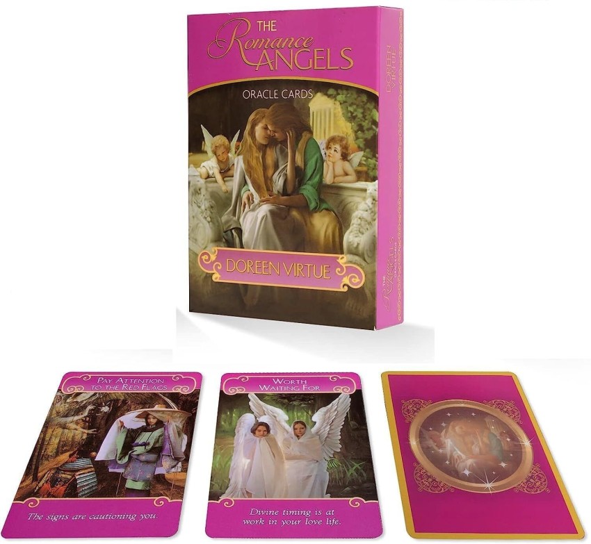 Honch Tarot Cards 44 Pieces Romance Angels Oracle Tarot Cards