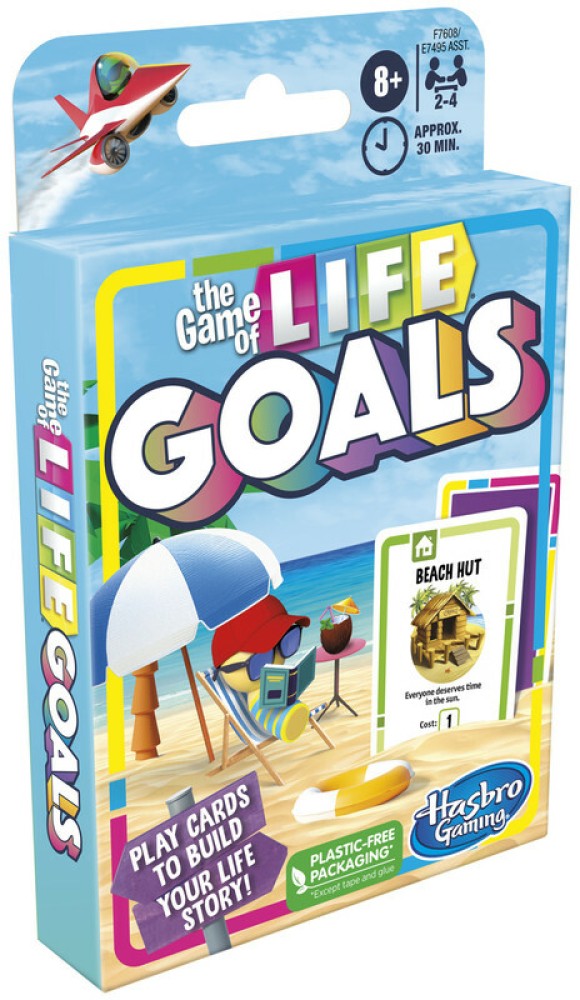  Hasbro Gaming The Game of Life Goals Game, Quick