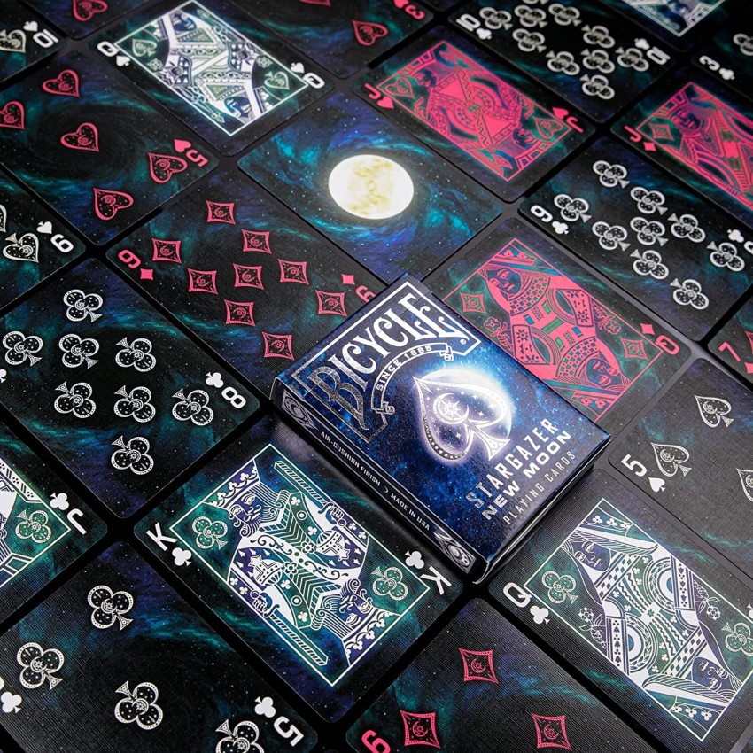 Bicycle full best sale moon playing cards