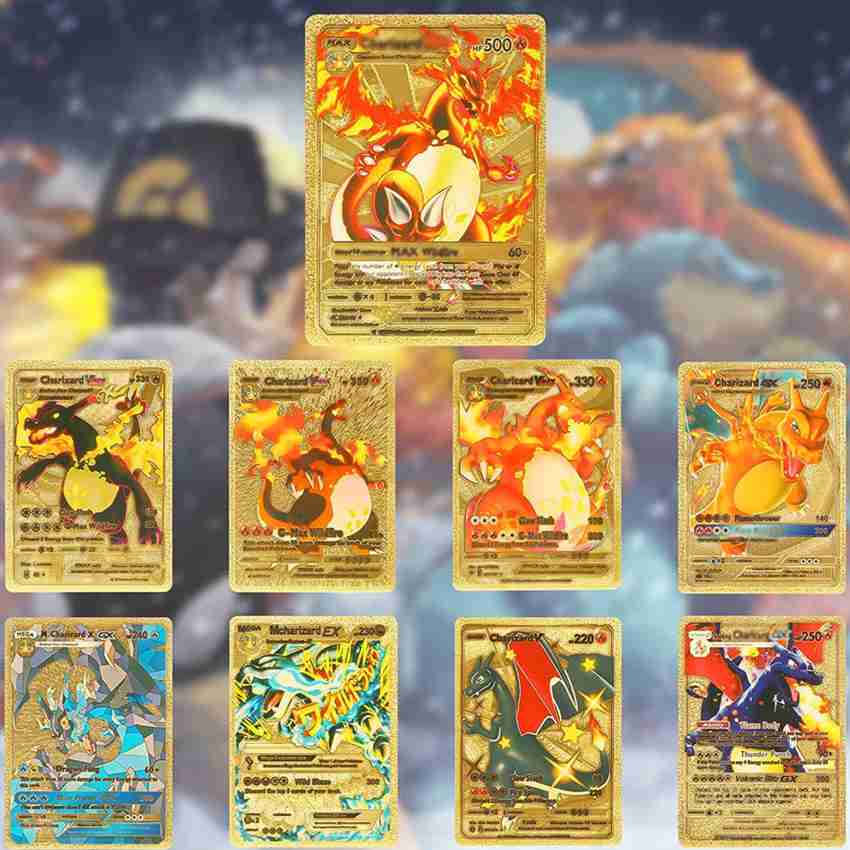 Golden Charizard Pack Ex, Pokemon Cards Golden, Collection Pack