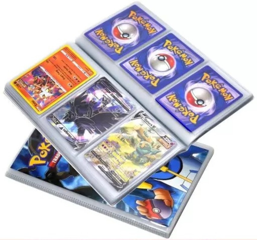CrazyBuy Pokemon Trading Card Album 78 Pockets ( 26 Pages - 3 Pockets per  Page) Album - Pokemon Trading Card Album 78 Pockets ( 26 Pages - 3 Pockets  per Page) Album .