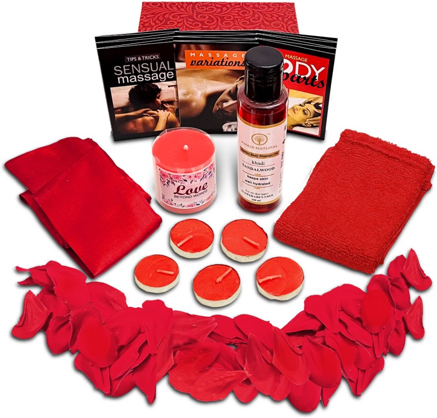 Exciting Lives Massage Love Kit For Couples - Massage Love Kit For Couples  . shop for Exciting Lives products in India.
