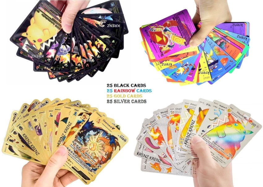 Buy Crazy Buy Pokemon 10 Gold, 10 Silver & 10 Black cards (Vstar
