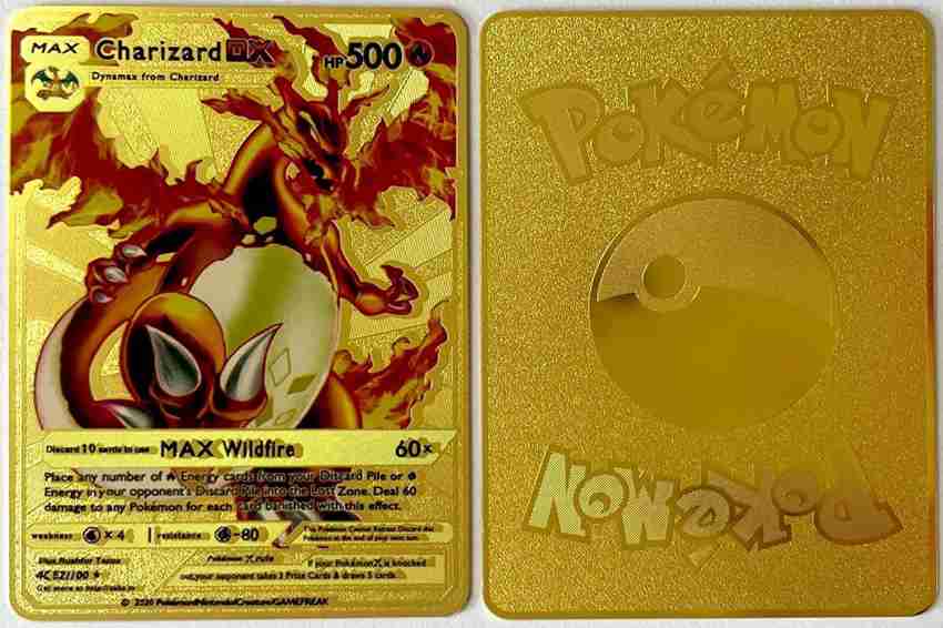 Golden Charizard Pack Ex, Pokemon Cards Golden, Collection Pack