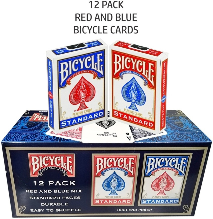 Bicycle Playing Cards - Poker Size - 12 Pack 