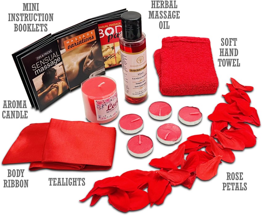 Exciting Lives Massage Love Kit For Couples - Massage Love Kit For Couples  . shop for Exciting Lives products in India.