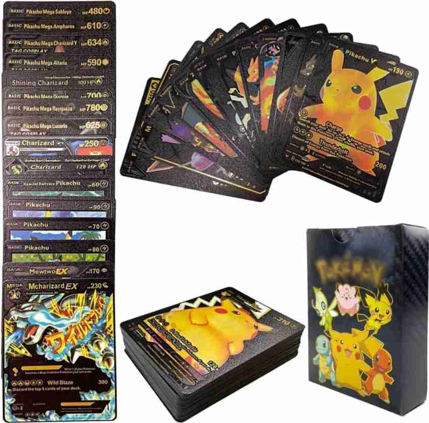 3. 5 Assorted Pikachu Pokemon Cards