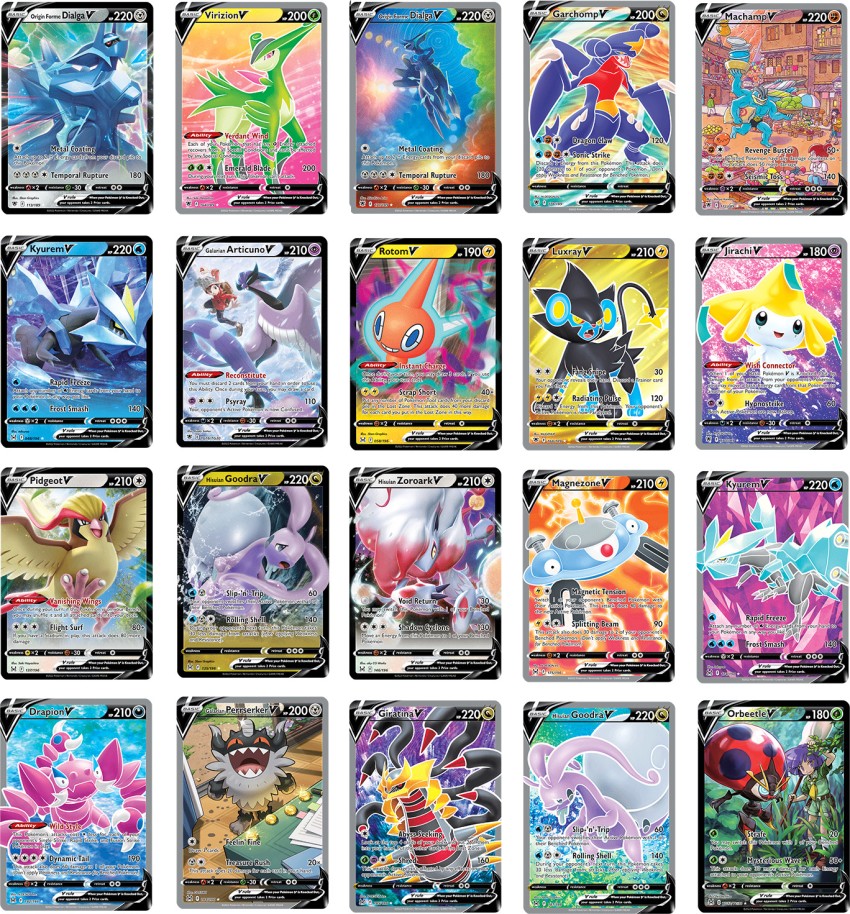 FEDOY Pokemon Mega Legendary V Card Set Of 50 Cards (Random V card Set) - Pokemon  Mega Legendary V Card Set Of 50 Cards (Random V card Set) . Buy pokemon toys