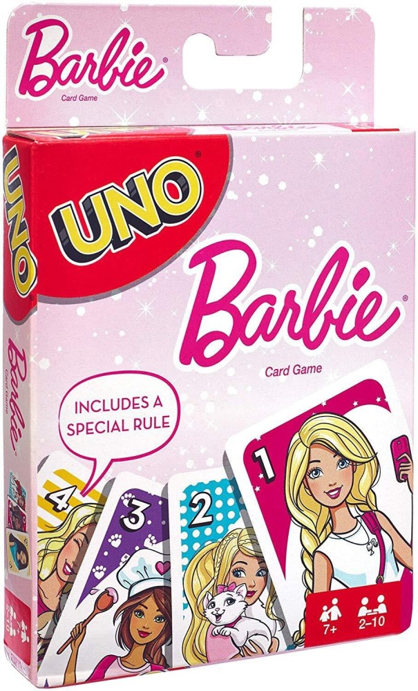 Jogo Uno - Barbie - Mattel - superlegalbrinquedos