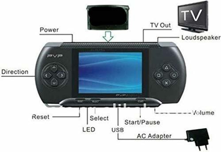 mega star PVP Station Light 3000 Handheld Video Game Console for