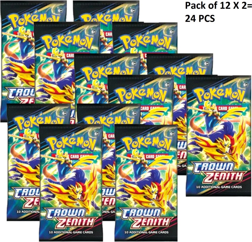 Spanish Pokemon Crown Zenith Trading Card game assorted box