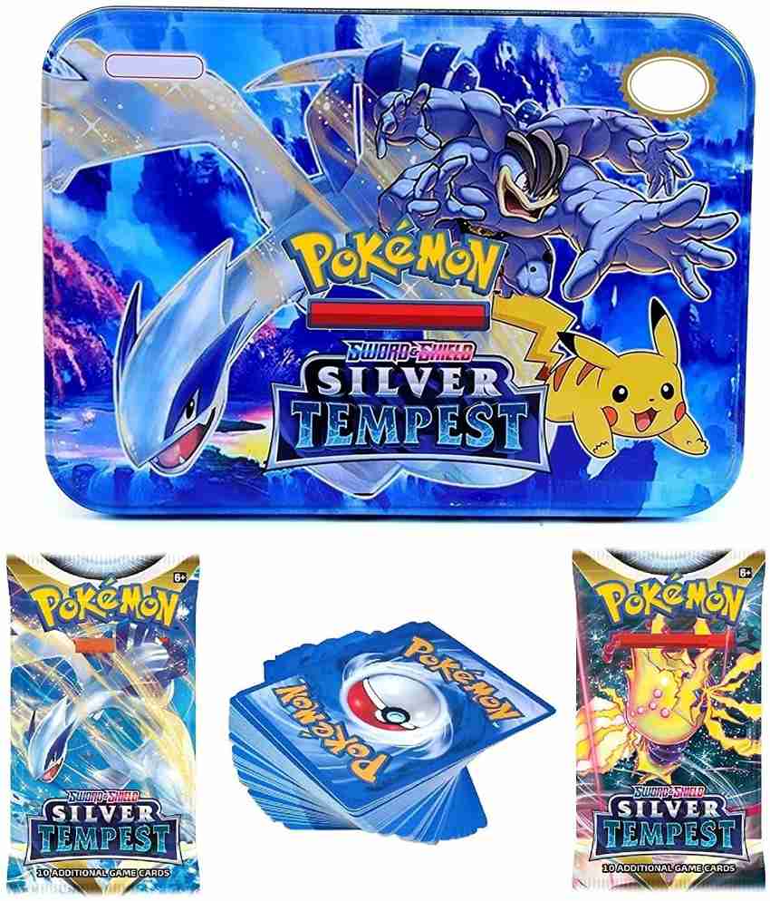  8 Packs Pokemon TCG: Sword & Shield Silver Tempest Booster Pack  - 10 Cards : Toys & Games