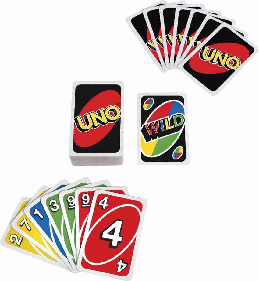 Mattel Games Uno Card Game Series Family Party Funny Board Classic