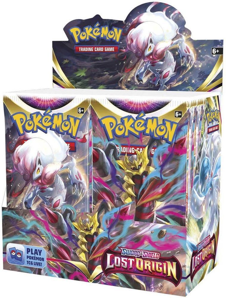 FEDOY PokeMon Sword Shield Lost Origin Booster Pack Playing Card