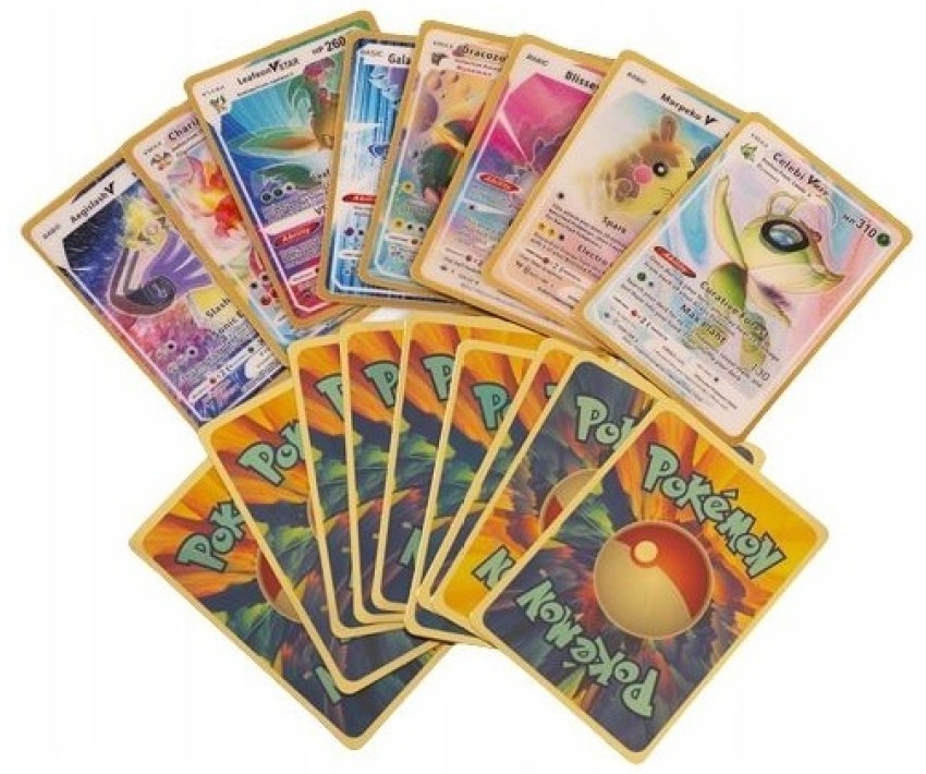 FEDOY Pokemon Playing Cards Mega Legendary V Card Set Of 30 Cards