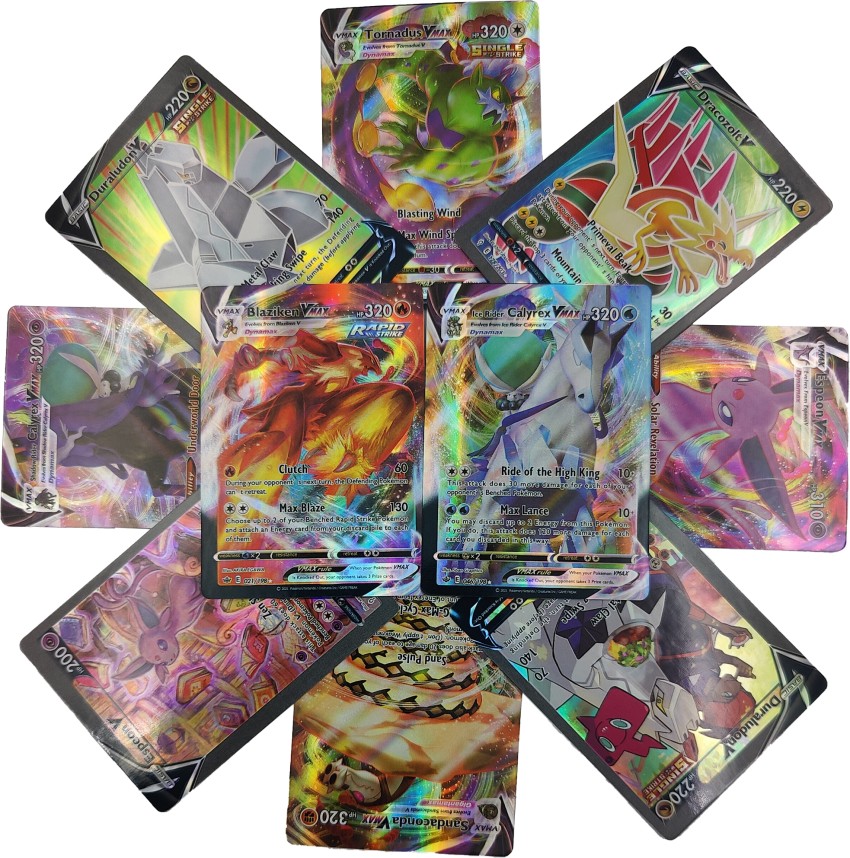 Epic Pokemon Card Bundle 75 Cards V/vmax Full Art Rare 