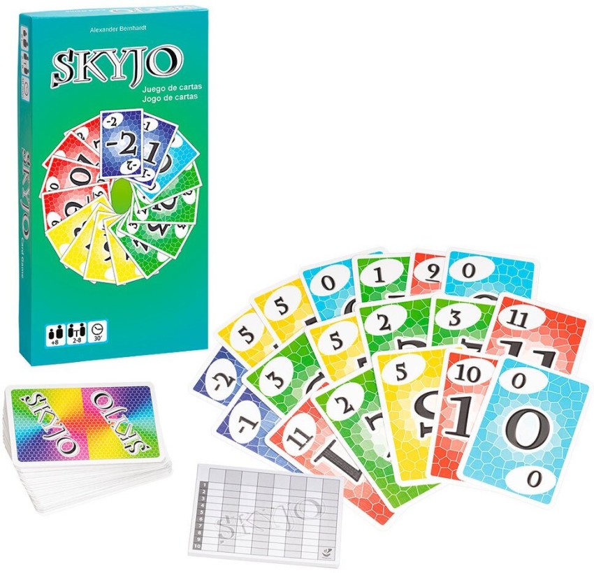 SKYJO Family Card Game $12.95 on !