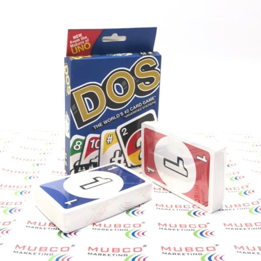 DOS Card Game From the Makers of UNO for 2-4 Players