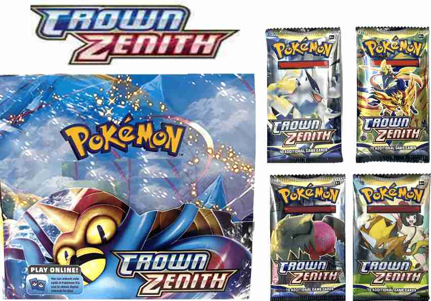 Pokemon Trading Card Game Crown Zenith LOT of 36 Booster Packs (Equivalent  of a Booster Box)