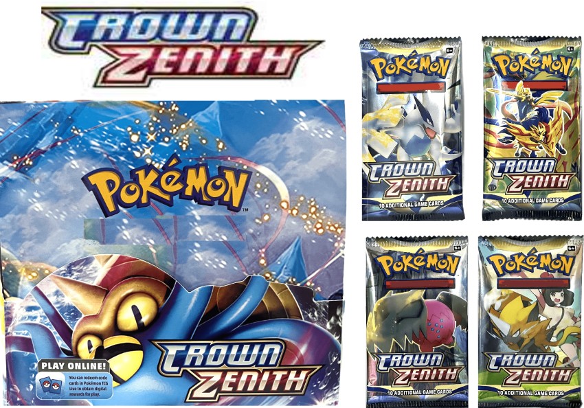 Pokemon Trading Card Games Crown Zenith Special Collection Pikachu Vmax - 7  Booster Packs Included