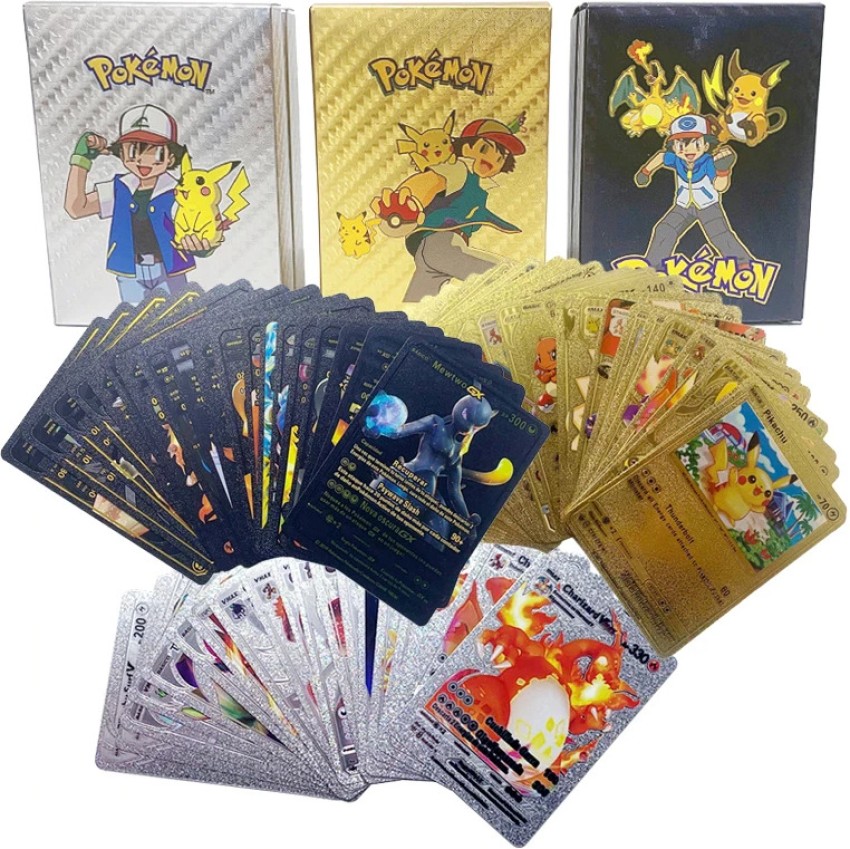 Gold Pokemon Cards Rare, Gold Pokemon Pikachu Card