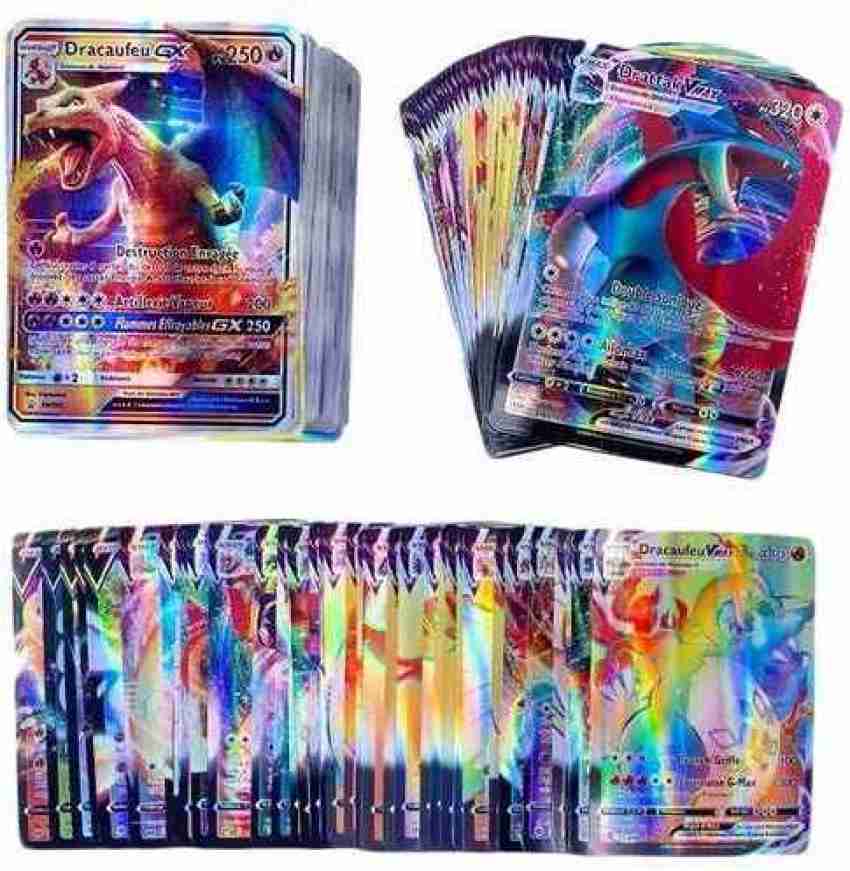 CrazyBuy Pokemon Vmax and GX Cards ( 50 VMAX & 50 GX CARDS) - Pokemon Vmax  and GX Cards ( 50 VMAX & 50 GX CARDS) . Buy POKEMON toys in India.