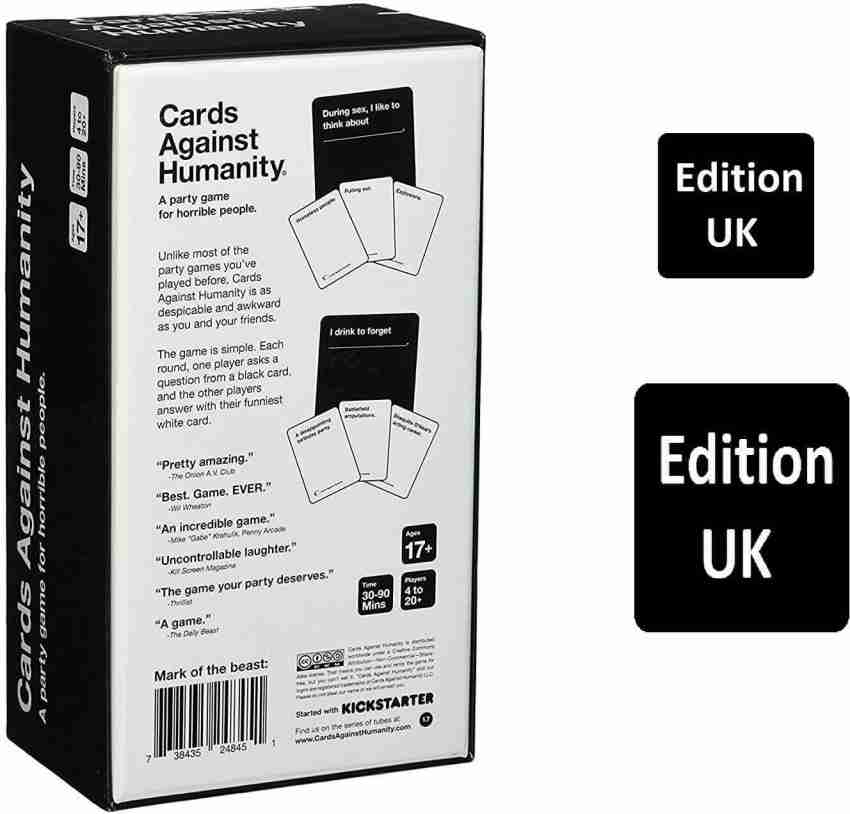 Happy GiftMart Cards Against Humanity UK Edition Full Set - Cards Against  Humanity UK Edition Full Set . shop for Happy GiftMart products in India.