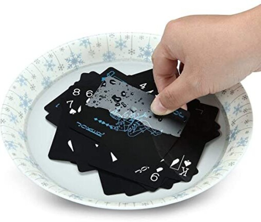 Black Playing Cards - Plastic  Online Gifts Delivery in India