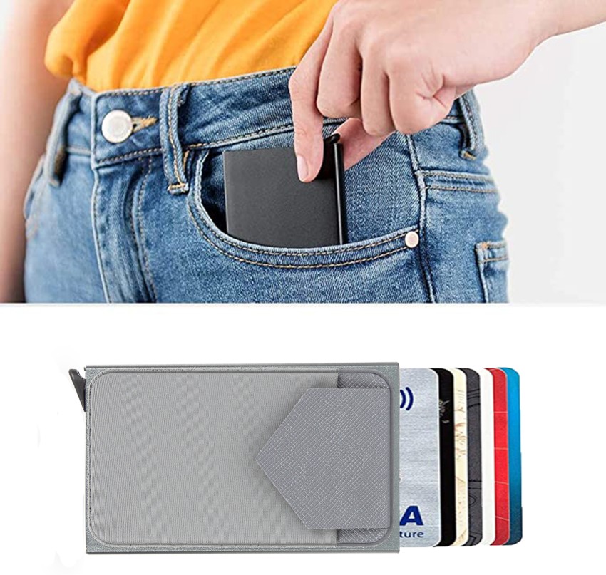 RFID Blocking Metal Rfid Card Holder Argos With Laser Aluminium Cover For  Men And Women Secure ID And Credit Card Reader From Hk_gracegift, $0.16