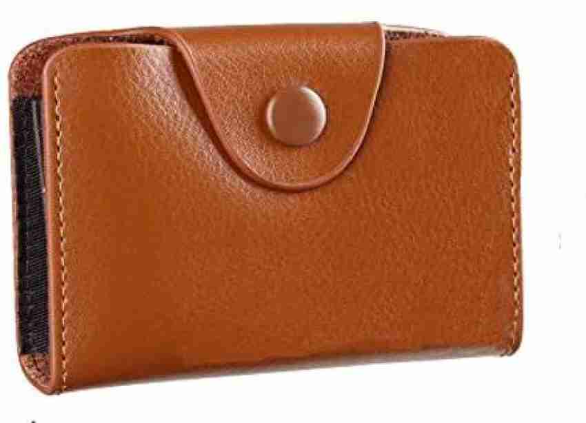 Flipkart Flipkart SmartBuy Brown Genuine Leather 13 Slots