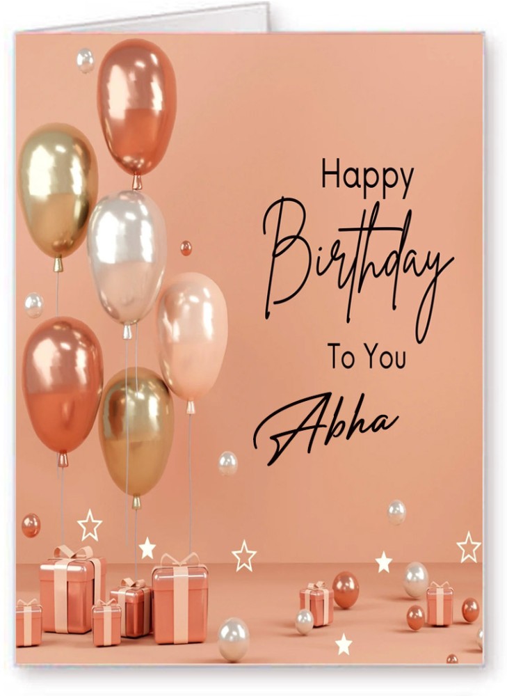 Abha Happy Birthday Cakes Pics Gallery