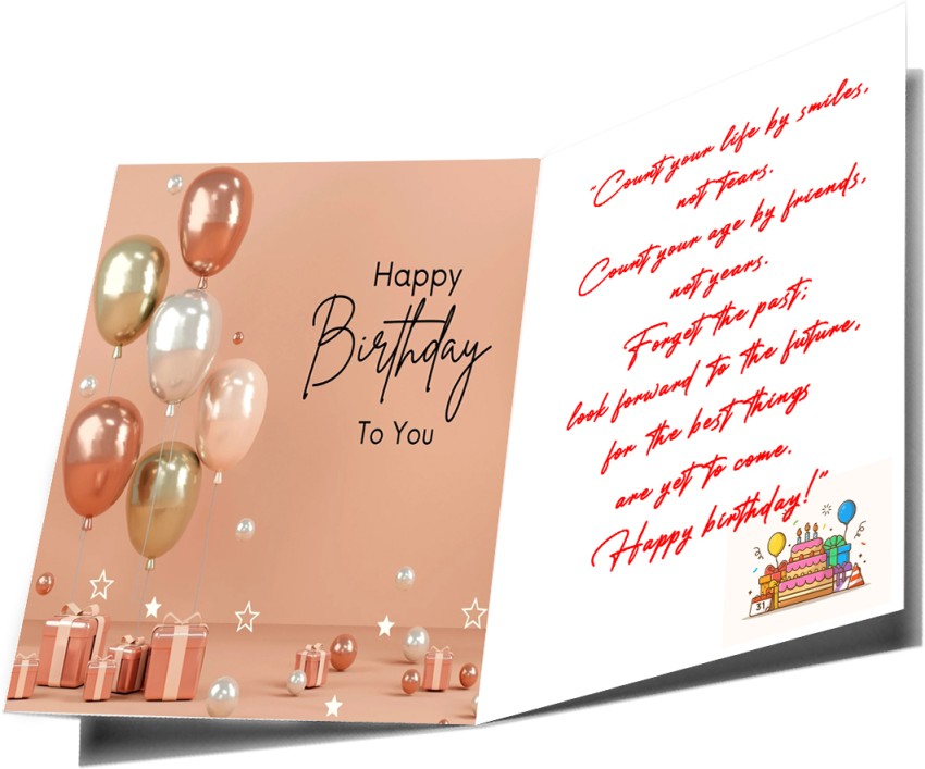❤️ Red White Heart Happy Birthday Cake For vishal